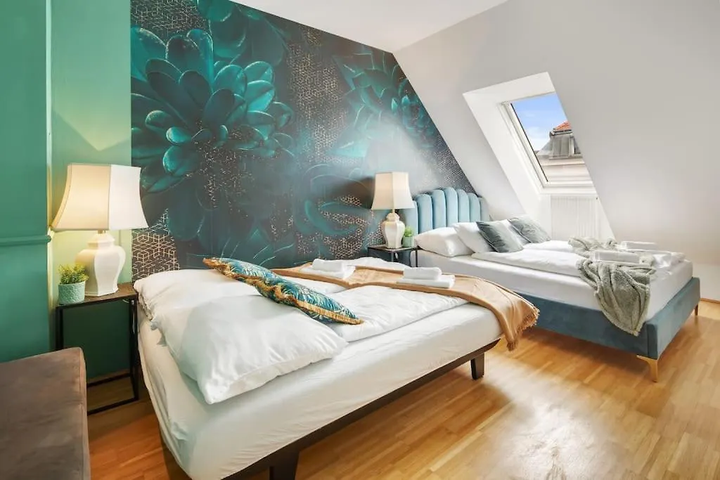 דירה וינה „Luxury Loft View“ 4Br / Near Centre / Schoenbrun אוסטריה