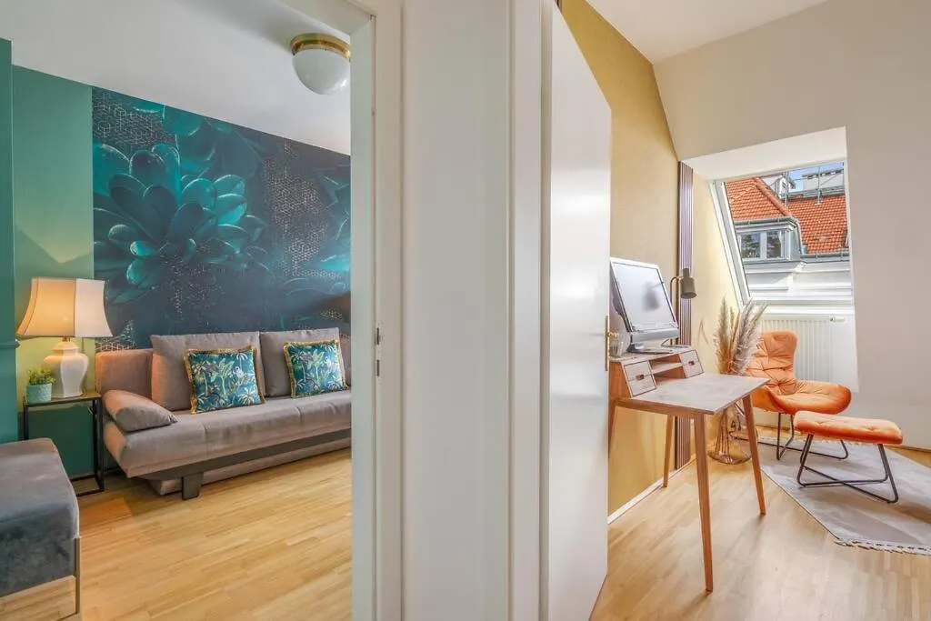 וינה „Luxury Loft View“ 4Br / Near Centre / Schoenbrun אוסטריה